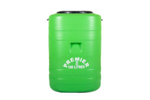Premier Drums 100 Lts Square: Black and Green